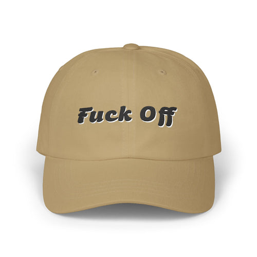 Fuck Off Embroidered Dad Hat