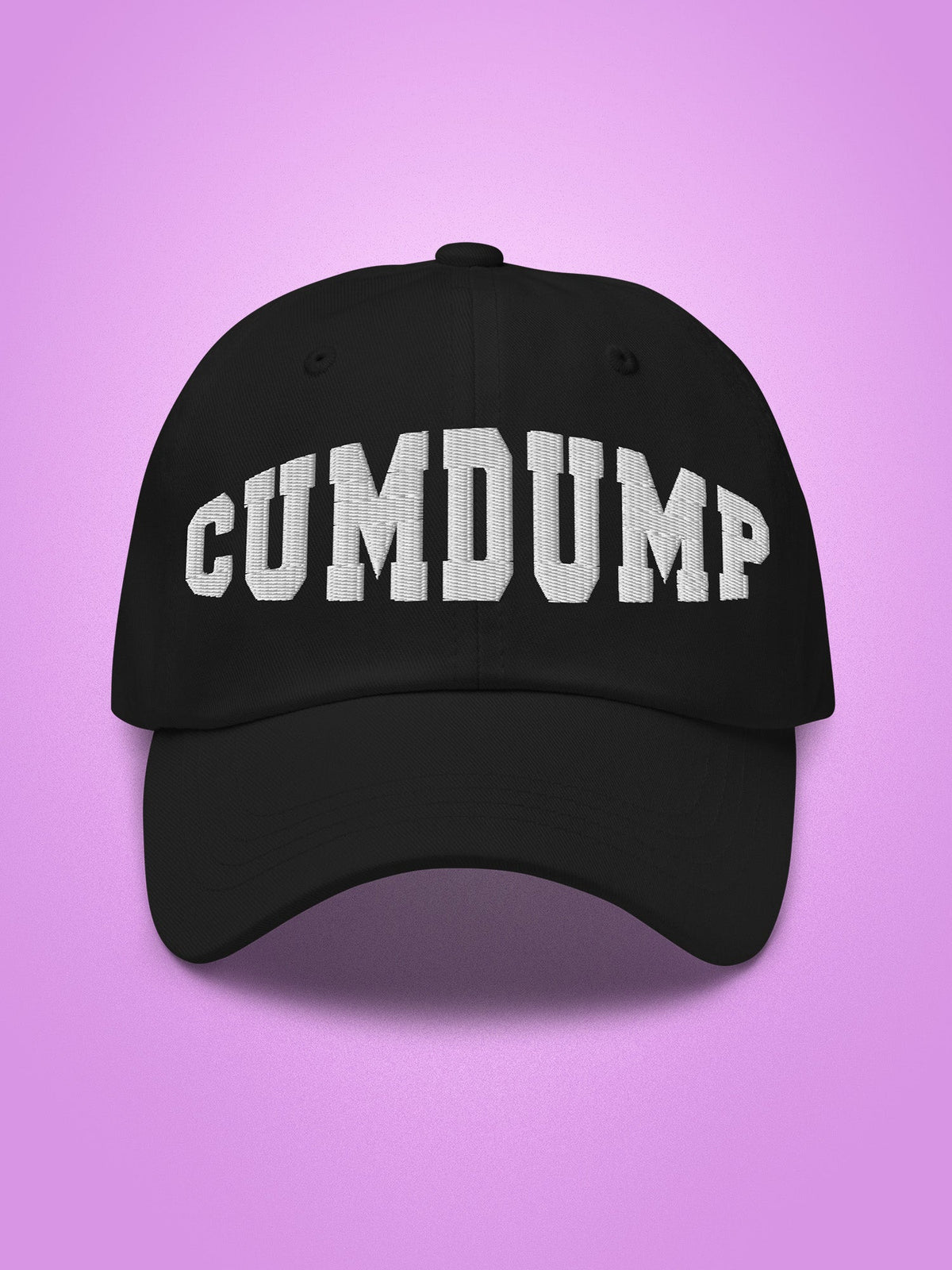 Cumdump Embroidered Dad Hat