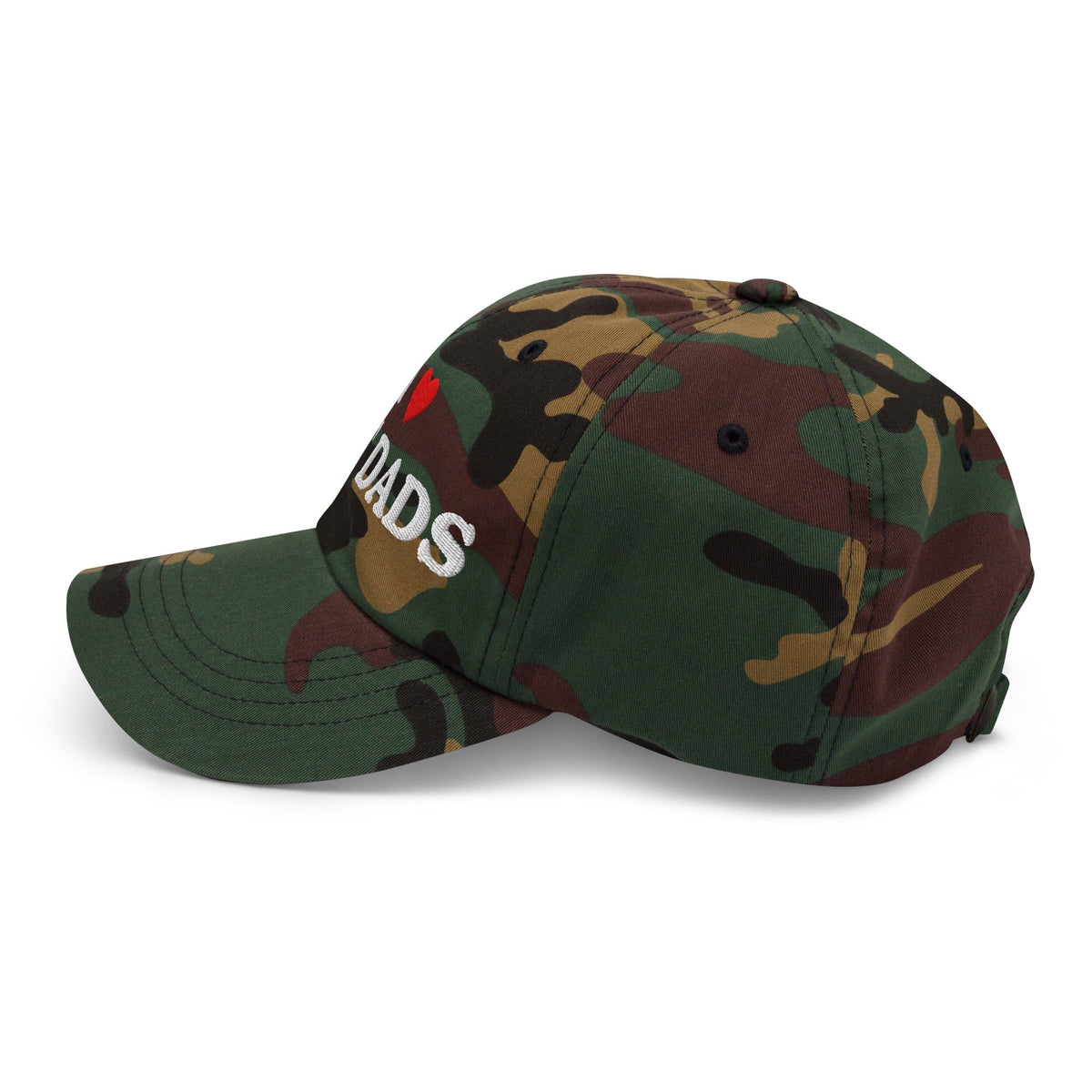 I Love Hot Dads Embroidered Dad Hat