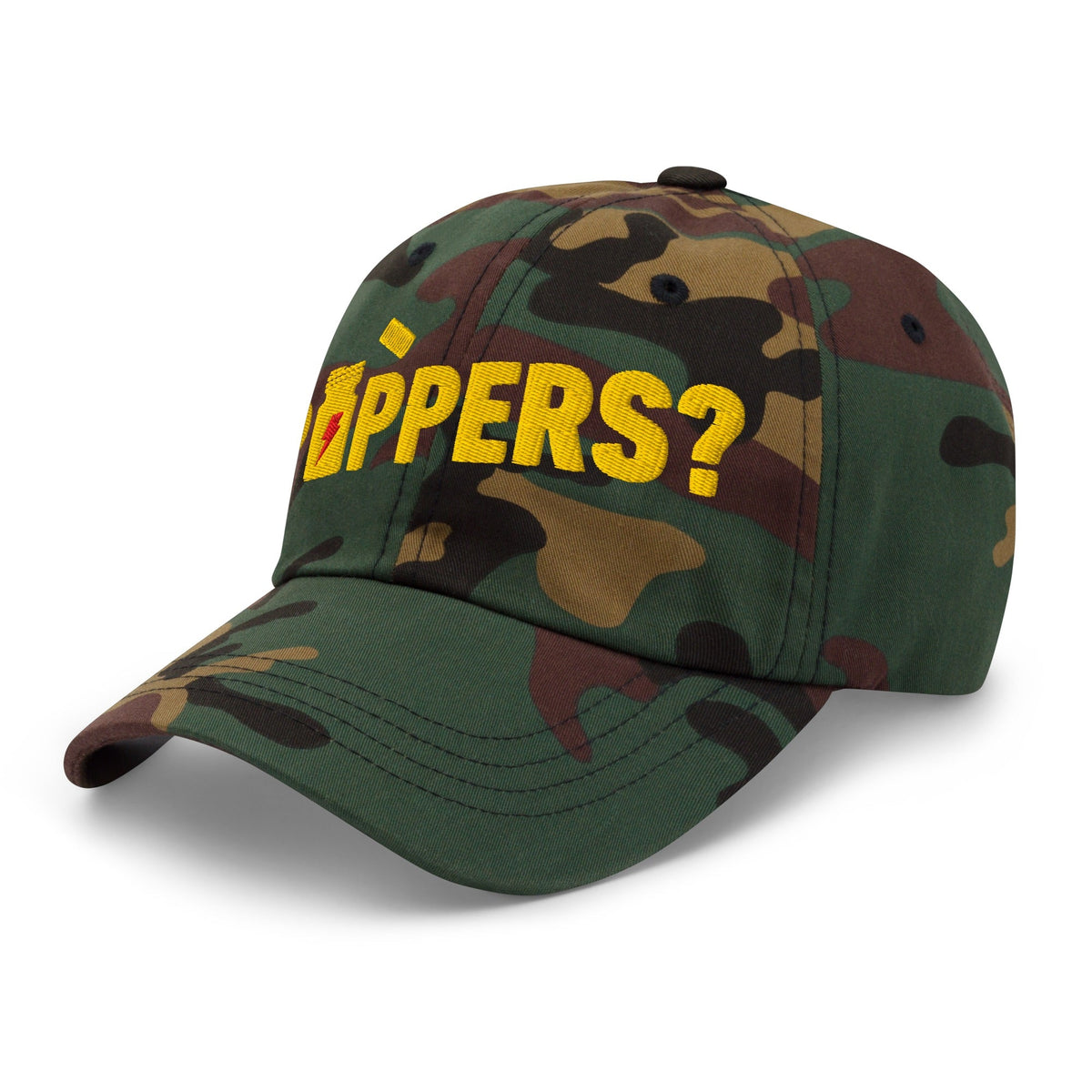 Poppers? Embroidered Dad Hat