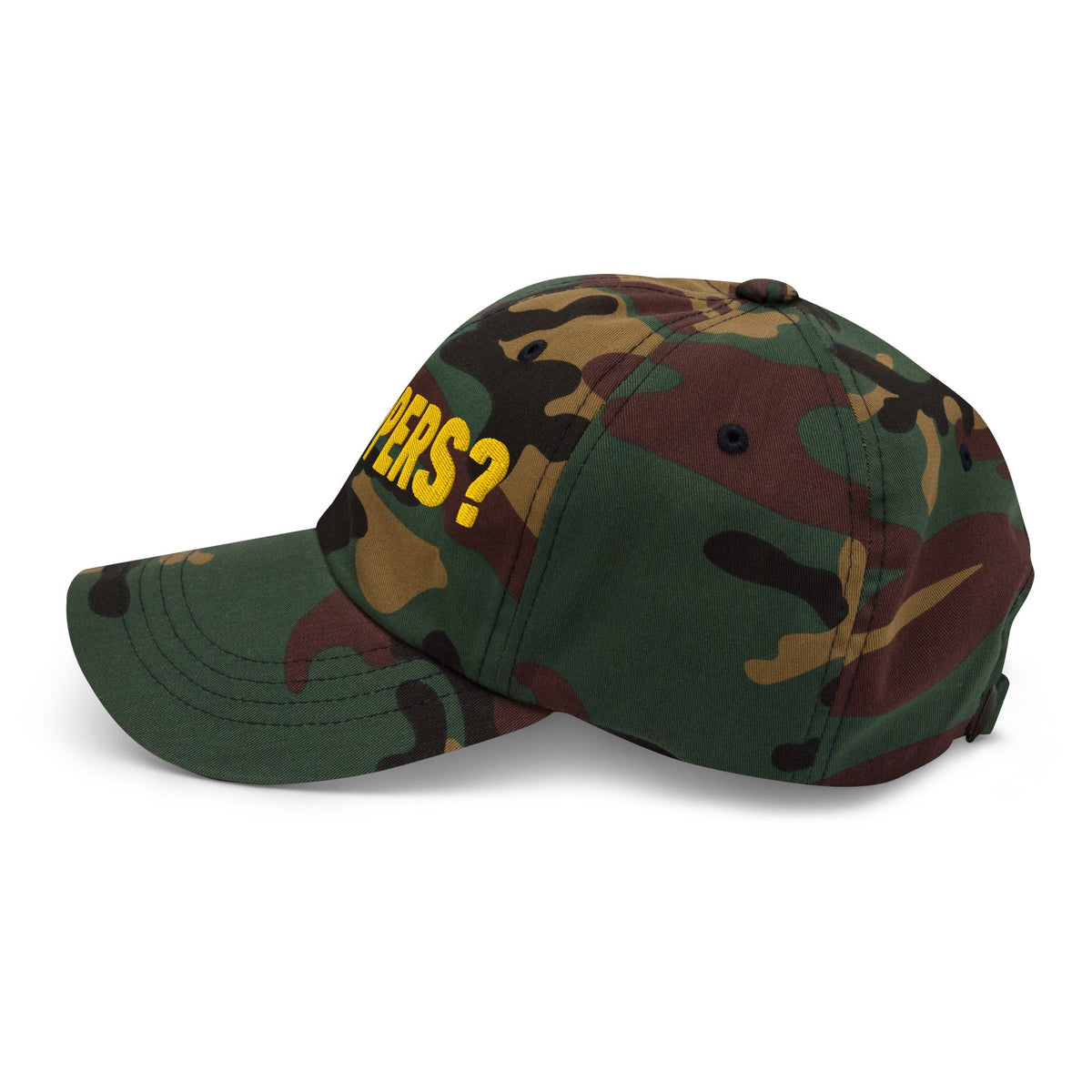 Poppers? Embroidered Dad Hat