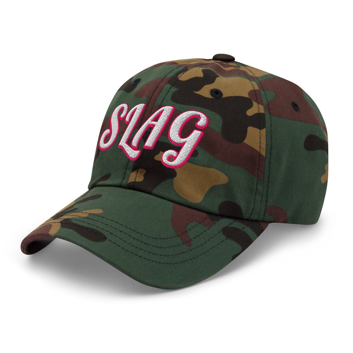 Slag Embroidered Dad Hat