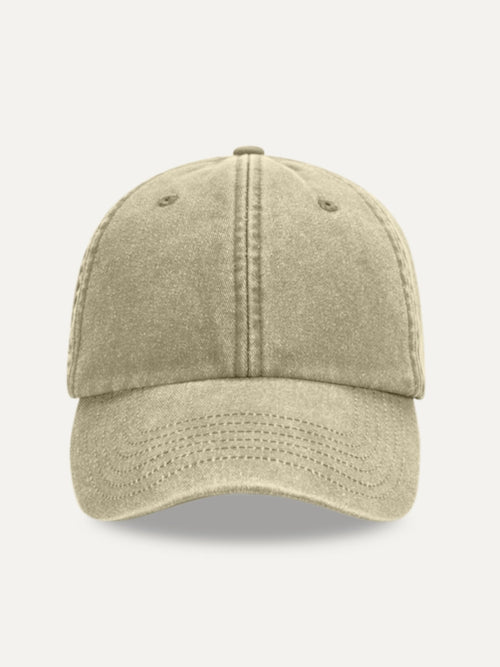 Stitch Your Own Cap in Stone, front view